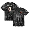 Zennovawear Joe Burrow Cincinnati Bengals Girls Youth Sequin V-Neck Fashion Jersey - Black