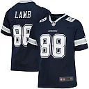 Zennovawear CeeDee Lamb Dallas Cowboys Girls Youth Game Jersey - Navy