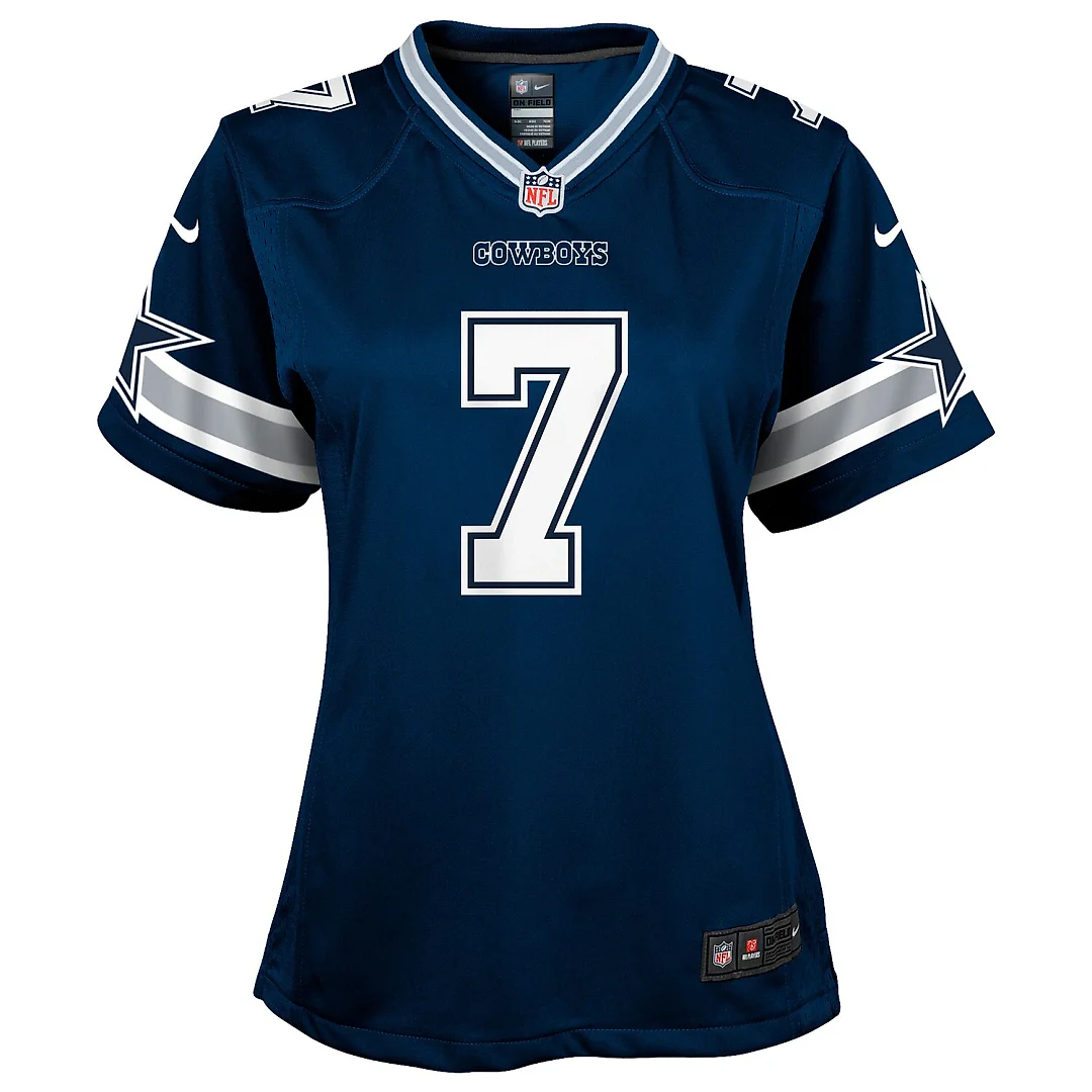 Zennovawear Trevon Diggs Dallas Cowboys Girls Youth Game Jersey - Navy