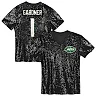Zennovawear Sauce Gardner New York Jets Girls Youth Sequin V-Neck Fashion Jersey - Black
