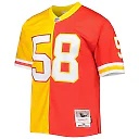Zennovawear Derrick Thomas Kansas City Chiefs 1994 Split Legacy Replica Jersey - Red/Gold