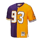 Zennovawear John Randle Minnesota Vikings 1998 Split Legacy Replica Jersey - Purple/Gold