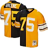 Zennovawear Joe Greene Pittsburgh Steelers 1976 Split Legacy Replica Jersey - Black/Gold