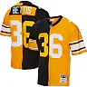 Zennovawear Jerome Bettis Pittsburgh Steelers 1996 Split Legacy Replica Jersey - Black/Gold