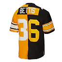 Zennovawear Jerome Bettis Pittsburgh Steelers 1996 Split Legacy Replica Jersey - Black/Gold