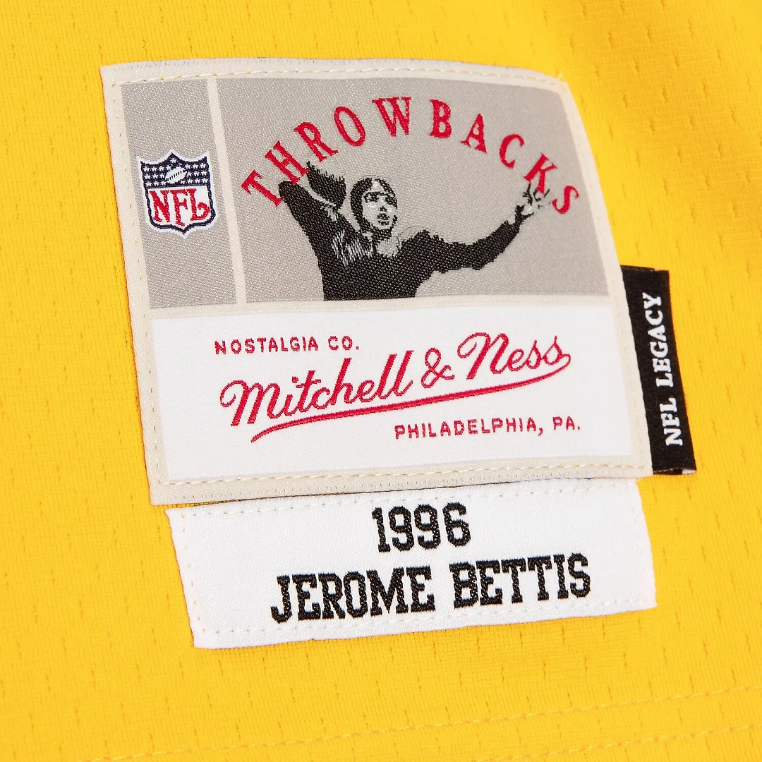 Zennovawear Jerome Bettis Pittsburgh Steelers 1996 Split Legacy Replica Jersey - Black/Gold