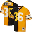 Zennovawear Jerome Bettis Pittsburgh Steelers 1996 Split Legacy Replica Jersey - Black/Gold