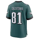 Zennovawear Grant Calcaterra 81 Philadelphia Eagles Team Game Men Jersey - Midnight Green