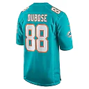 Zennovawear Grant DuBose 88 Miami Dolphins Game Men Jersey - Aqua