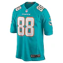 Zennovawear Grant DuBose 88 Miami Dolphins Game Men Jersey - Aqua