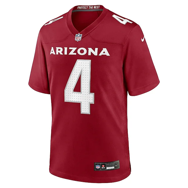 Zennovawear Greg Dortch 4 Arizona Cardinals Team Game Men Jersey - Cardinal