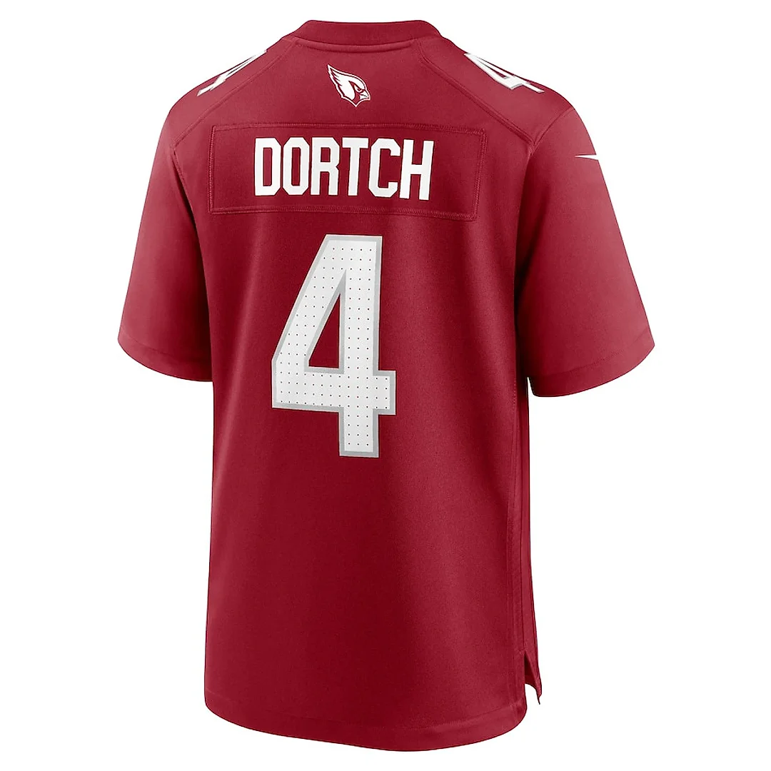 Zennovawear Greg Dortch 4 Arizona Cardinals Team Game Men Jersey - Cardinal