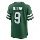 Zennovawear Greg Zuerlein 9 New York Jets Team Game Men Jersey - Legacy Green
