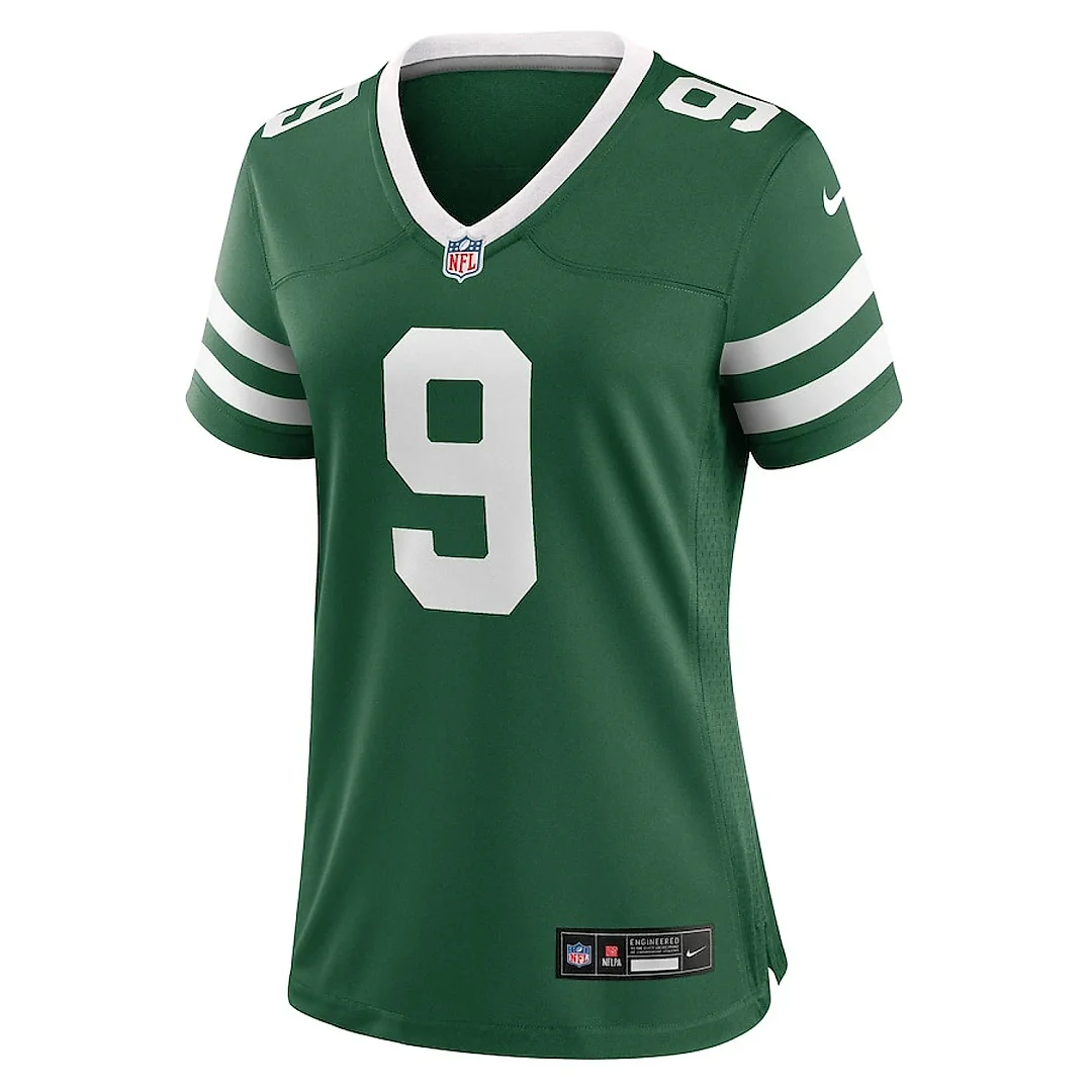 Zennovawear Greg Zuerlein 9 New York Jets Women's Team Game Jersey - Legacy Green