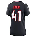 Zennovawear Gregory Junior 41 Houston Texans Women's Team Game Jersey - Navy