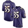 Zennovawear Gus Edwards 35 Baltimore Ravens Men Game Jersey - Purple