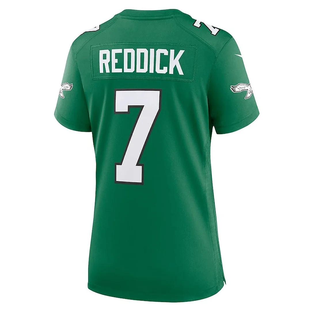 Zennovawear Haason Reddick 7 Philadelphia Eagles Women Alternate Game Jersey - Kelly Green