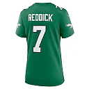 Zennovawear Haason Reddick 7 Philadelphia Eagles Women Alternate Game Jersey - Kelly Green