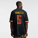 Zennovawear Hail Raiser Jayden Daniels Washington Commanders Alternate Game Jersey - Black
