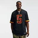 Zennovawear Hail Raiser Jayden Daniels Washington Commanders Alternate Game Jersey - Black