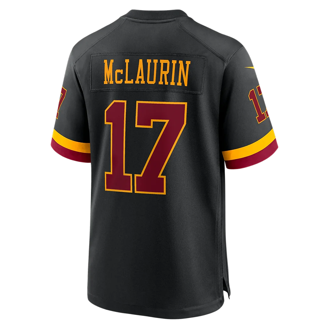 Zennovawear Hail Raiser Terry McLaurin Washington Commanders Alternate Game Jersey - Black