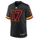 Zennovawear Hail Raiser Terry McLaurin Washington Commanders Alternate Game Jersey - Black