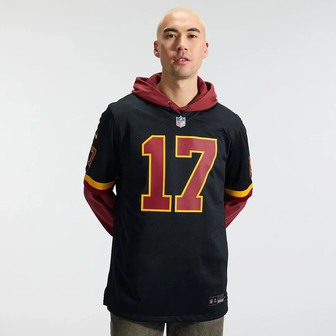 Zennovawear Hail Raiser Terry McLaurin Washington Commanders Alternate Game Jersey - Black