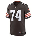 Zennovawear Hakeem Adeniji 74 Cleveland Browns Game Men Jersey - Brown