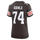 Zennovawear Hakeem Adeniji 74 Cleveland Browns Women's Game Jersey - Brown