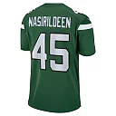 Zennovawear Hamsah Nasirildeen 45 New York Jets Men Game Jersey - Gotham Green