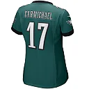 Zennovawear Harold Carmichael 17 Philadelphia Eagles Women Game Retired Jersey - Midnight Green
