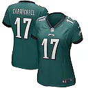 Zennovawear Harold Carmichael 17 Philadelphia Eagles Women Game Retired Jersey - Midnight Green