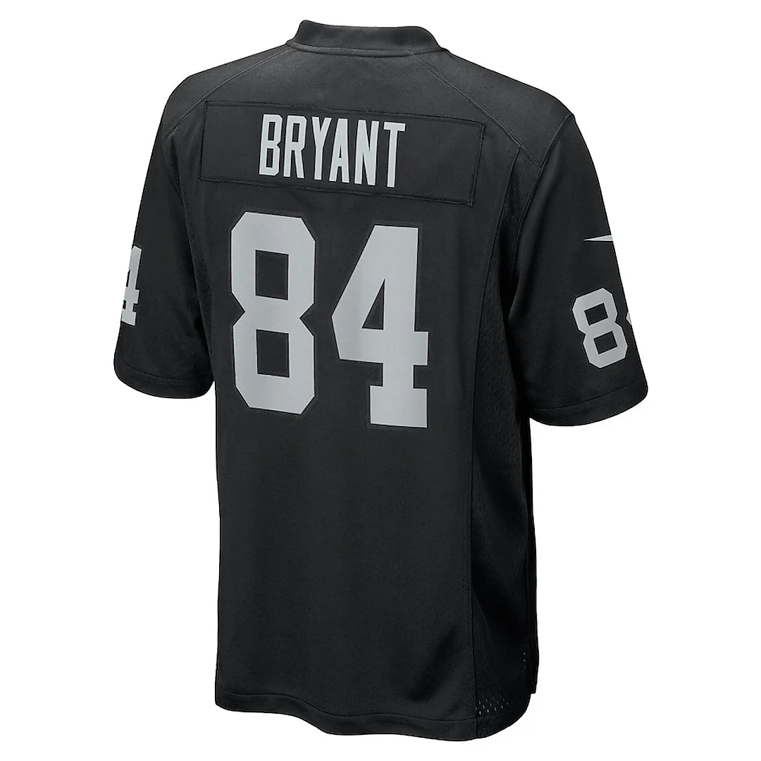 Zennovawear Harrison Bryant 84 Las Vegas Raiders Team Game Men Jersey - Black
