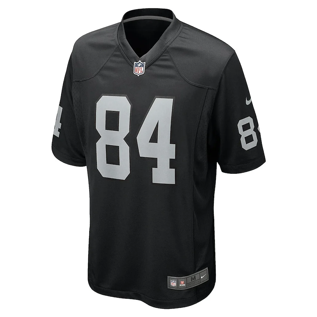 Zennovawear Harrison Bryant 84 Las Vegas Raiders Team Game Men Jersey - Black