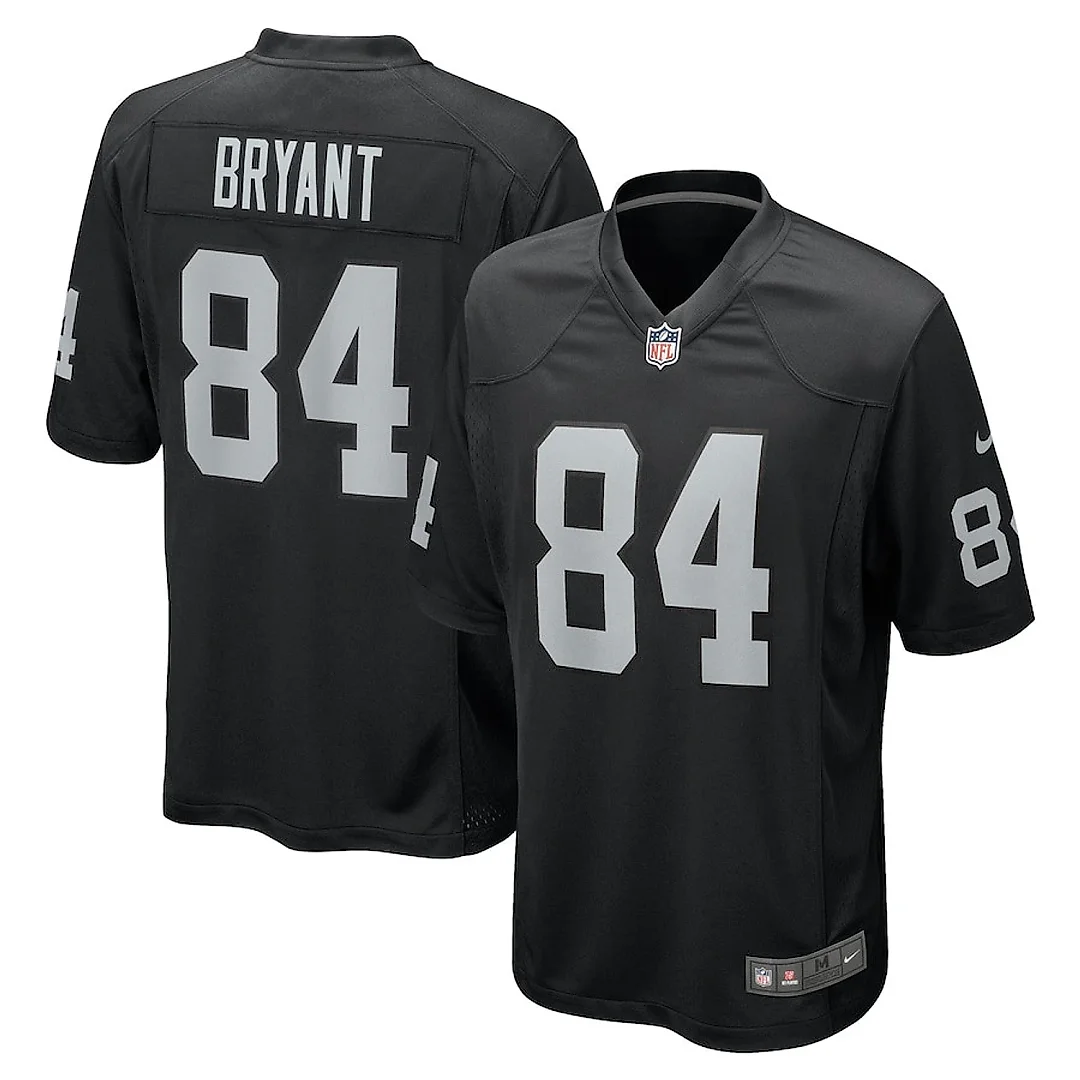 Zennovawear Harrison Bryant 84 Las Vegas Raiders Team Game Men Jersey - Black