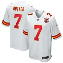 Zennovawear Harrison Butker 7 Kansas City Chiefs Game Men Jersey - White