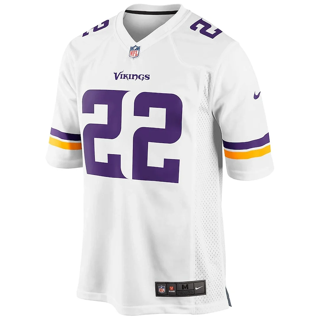 Zennovawear Harrison Smith 22 Minnesota Vikings YOUTH Game Jersey - White