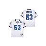 Zennovawear Harry Carson 53 New York Giants Spider Lockhart 43 Patch Throwback Men Jersey - White