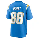 Zennovawear Hayden Hurst 88 Los Angeles Chargers Team Game Men Jersey - Powder Blue