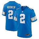 Zennovawear Hendon Hooker 2 Detroit Lions Team Game Men Jersey - Blue