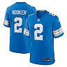 Zennovawear Hendon Hooker 2 Detroit Lions Team Game Men Jersey - Blue