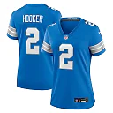 Zennovawear Hendon Hooker 2 Detroit Lions Women's Team Game Jersey - Blue
