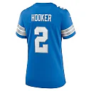 Zennovawear Hendon Hooker 2 Detroit Lions Women's Team Game Jersey - Blue