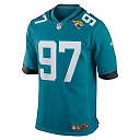 Zennovawear Henry Mondeaux 97 Jacksonville Jaguars Game Men Jersey - Teal