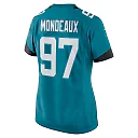 Zennovawear Henry Mondeaux 97 Jacksonville Jaguars Women Game Jersey - Teal