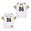 Zennovawear Hines Ward 86 Pittsburgh Steelers Super Bowl XL Retro Throwback Men Jersey - White