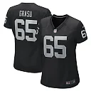 Zennovawear Hroniss Grasu 65 Las Vegas Raiders Women's Team Game Jersey - Black