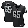 Zennovawear Hroniss Grasu 65 Las Vegas Raiders Women's Team Game Jersey - Black