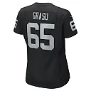 Zennovawear Hroniss Grasu 65 Las Vegas Raiders Women's Team Game Jersey - Black