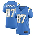 Zennovawear Hunter Kampmoyer 87 Los Angeles Chargers Women Game Jersey - Powder Blue
